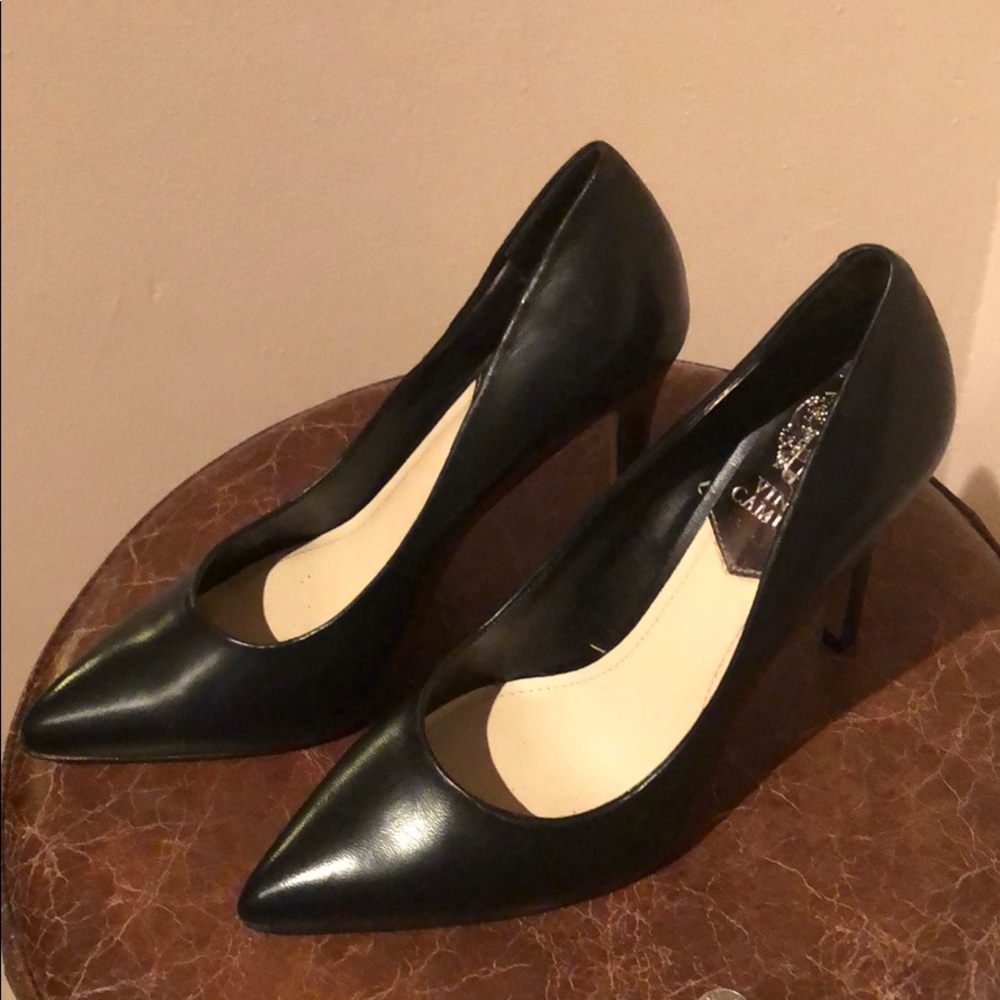 Vince Camuto black stiletto pumps